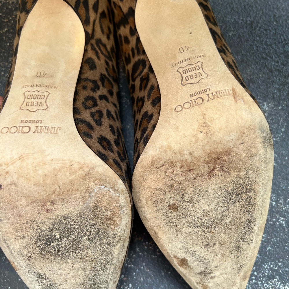 Jimmy Choo Leopard Heel - Picture 3 of 3